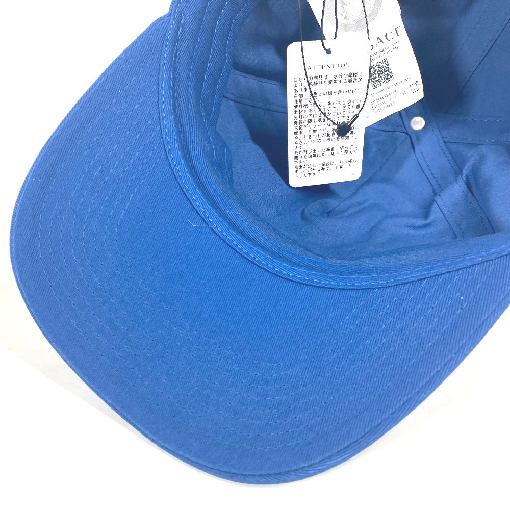 VERSACE cap cotton blue Bicolor logo Medusa unisex(Unisex) 58 Used Authentic