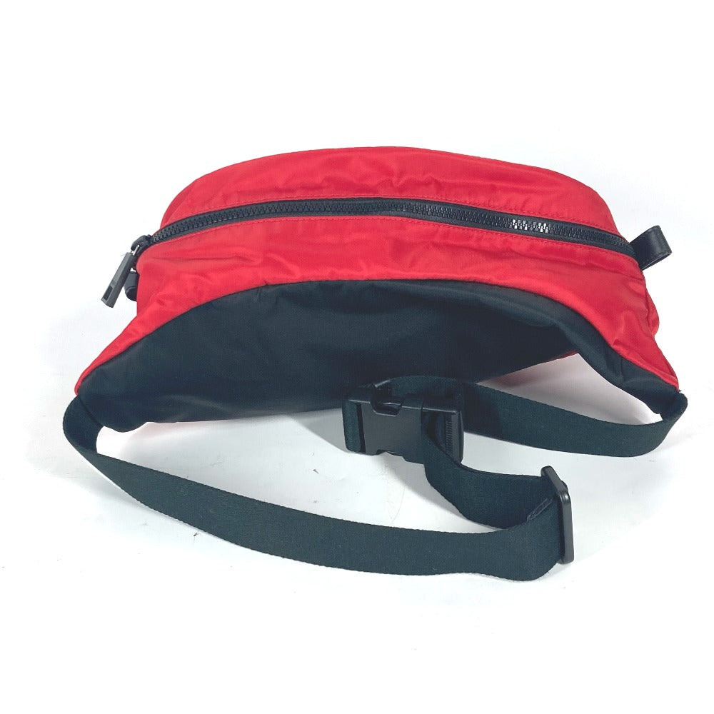 VERSACE Sling bag Nylon multicolor Cross Shoulder Bag, Bag, Waist Pouch, Belt Bag logo mens Used Authentic