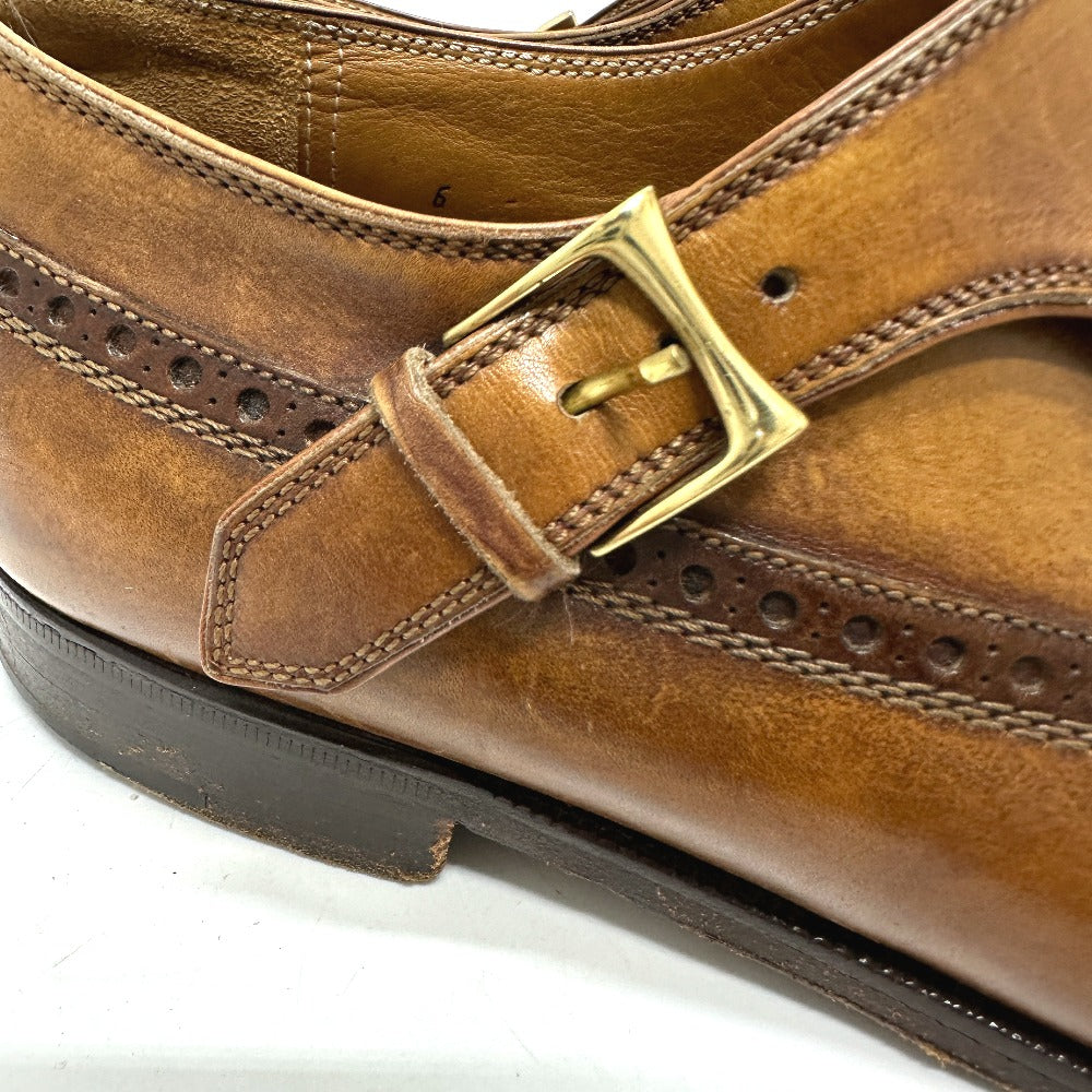 Berluti Dress shoes leather Brown Side Single mens 6 Used Authentic