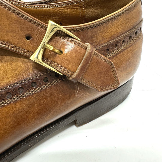 Berluti Dress shoes leather Brown Side Single mens 6 Used Authentic