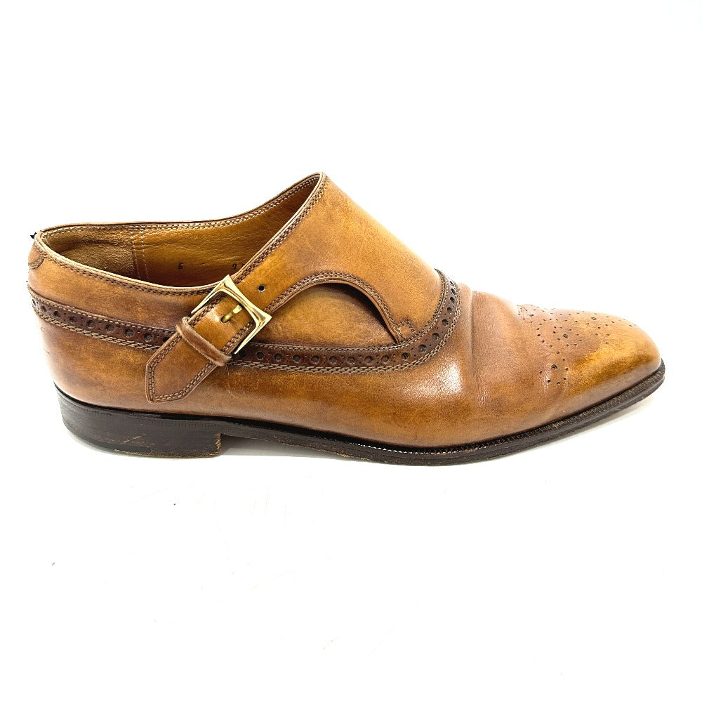 Berluti Dress shoes leather Brown Side Single mens 6 Used Authentic