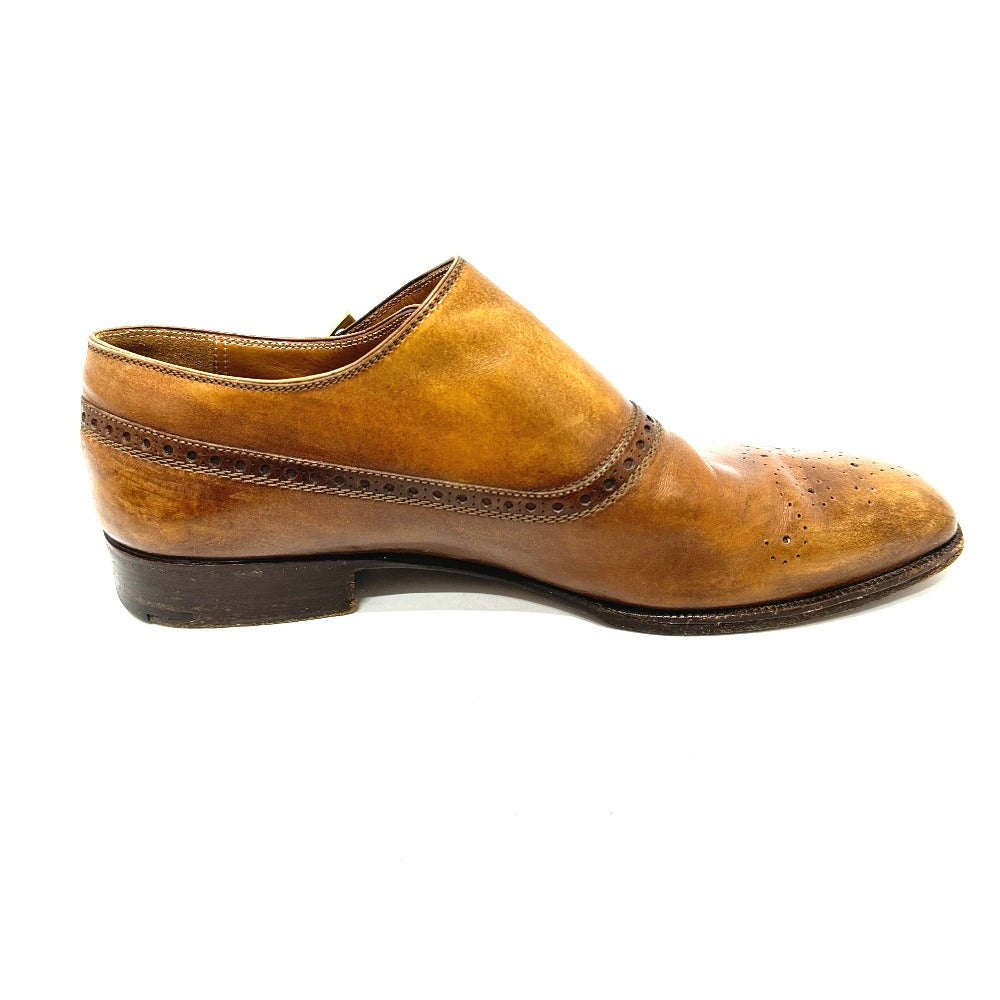 Berluti Dress shoes leather Brown Side Single mens 6 Used Authentic