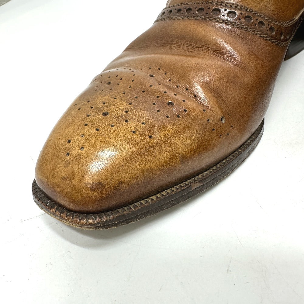 Berluti Dress shoes leather Brown Side Single mens 6 Used Authentic