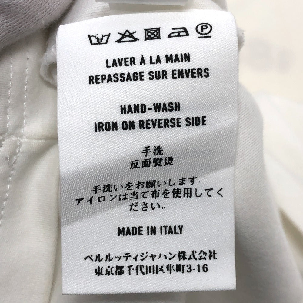 Berluti Short sleeve T-shirt cotton white logo Japan limited Women ‚k Used Authentic
