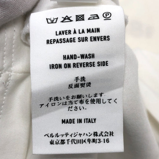 Berluti Short sleeve T-shirt cotton white logo Japan limited Women ‚k Used Authentic
