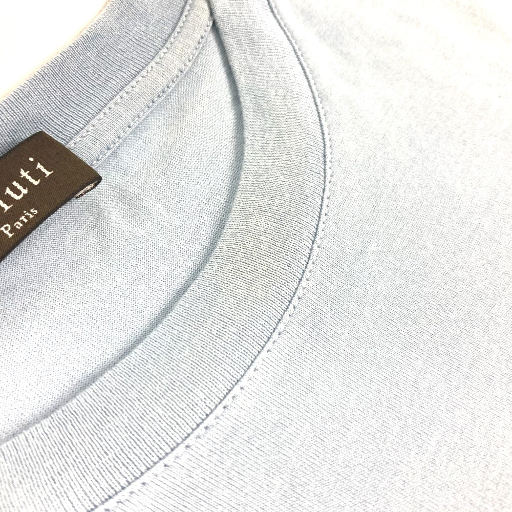 Berluti Short sleeve T-shirt cotton blue Apparel T-shirt tops pocket mens S Used Authentic