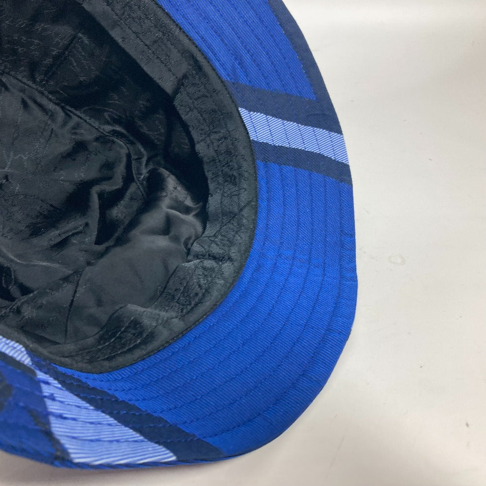 Berluti hat cotton blue Pattern design mens L Used Authentic