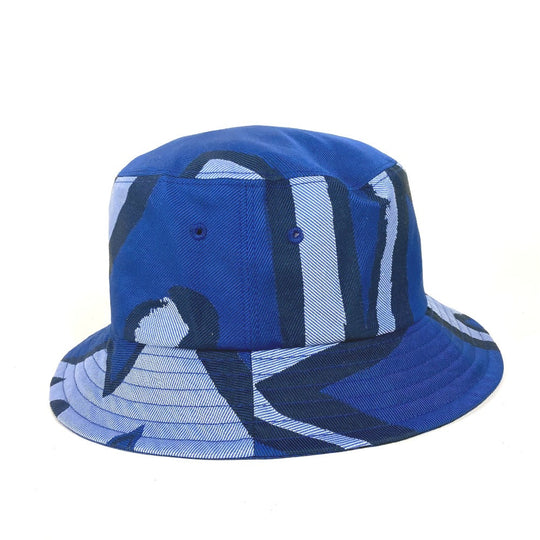 Berluti hat cotton blue Pattern design mens L Used Authentic