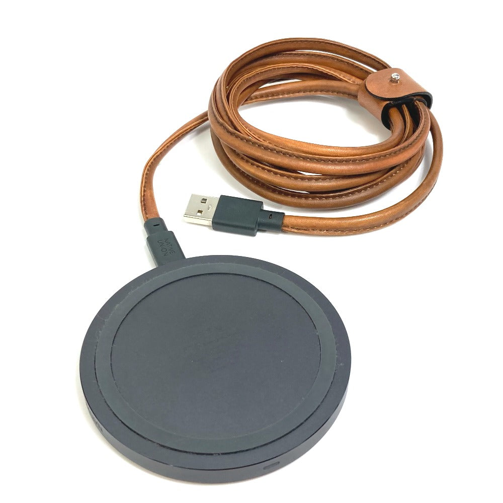 Berluti Other miscellaneous goods leather Brown wireless charger native union mens(Unisex) Used Authentic