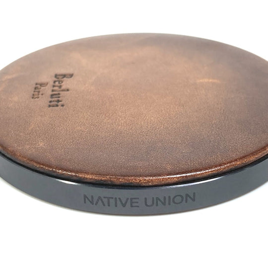 Berluti Other miscellaneous goods leather Brown wireless charger native union mens(Unisex) Used Authentic