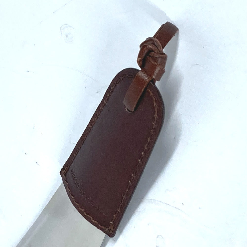 Berluti Shoehorn SHOE_HORN_GM-V1 Leather, Metal Brown logo shoehorn