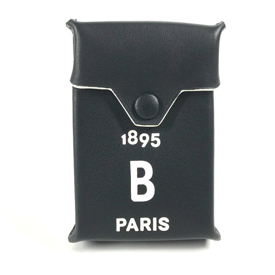 Berluti Cigarette case leather black NEW LOGO