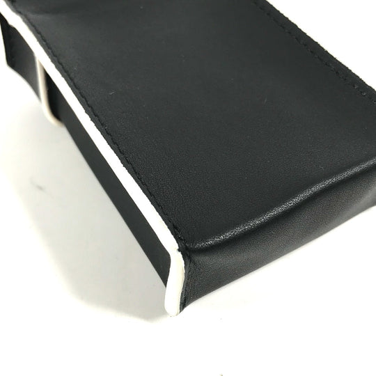 Berluti Cigarette case leather black NEW LOGO