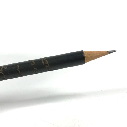 Berluti pencil case leather Brown Calligraphy mens Used Authentic