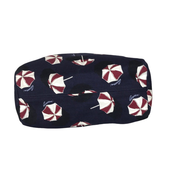 GUCCI Tote Bag 284721 000926 canvas Navy Handbag Kids Line Umbrella
