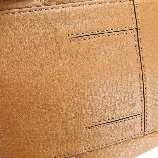 COLE HAAN Handbag leather Brown Women Used Authentic