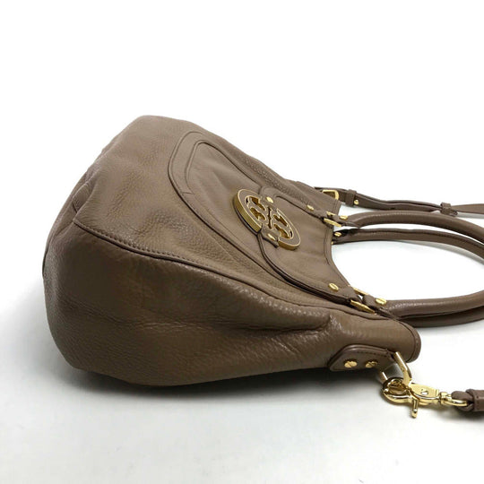 Tory Burch Tote Bag leather Brown logo Tote Bag