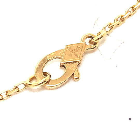 Van Cleef & Arpels Necklace 18K gold Vintage alhambra Women Used Authentic
