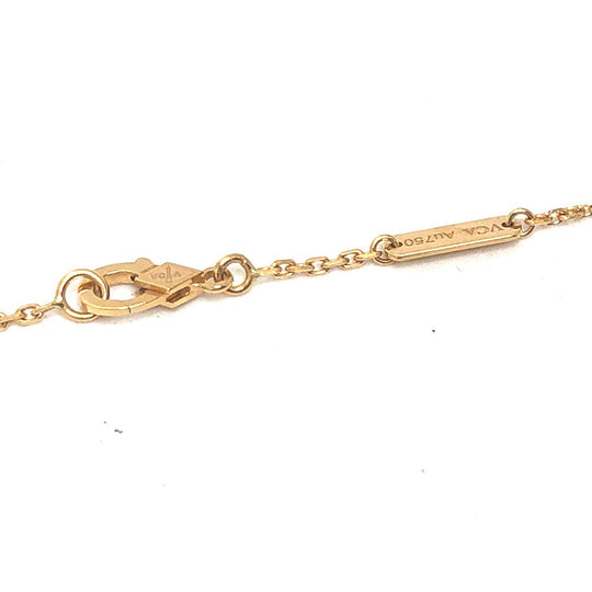Van Cleef & Arpels Necklace 18K gold Vintage alhambra Women Used Authentic