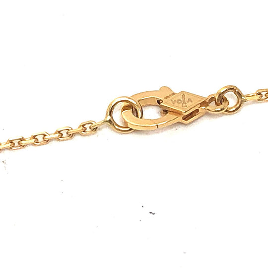 Van Cleef & Arpels Necklace 18K gold Vintage alhambra Women Used Authentic