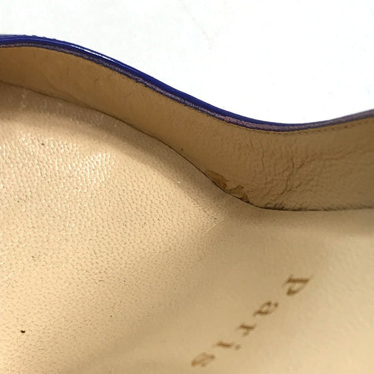 Christian Louboutin pumps 1110971 Patent leather Blue x Red x Yellow Tricolor Women 36 Used Authentic