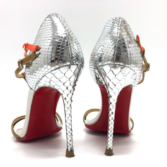 Christian Louboutin pumps Leather, Leather multicolor Women 36 Used Authentic