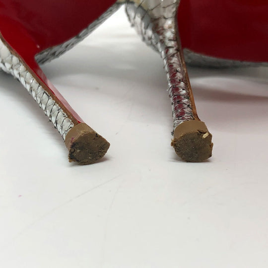 Christian Louboutin pumps Leather, Leather multicolor Women 36 Used Authentic