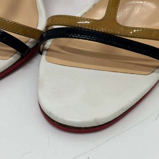 Christian Louboutin pumps Leather, Leather multicolor Women 36 Used Authentic