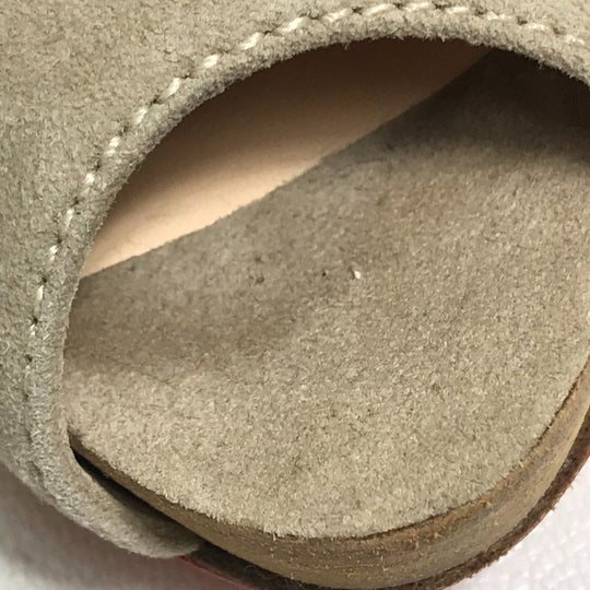 Christian Louboutin boots suede beige Open to Women 35 Used Authentic