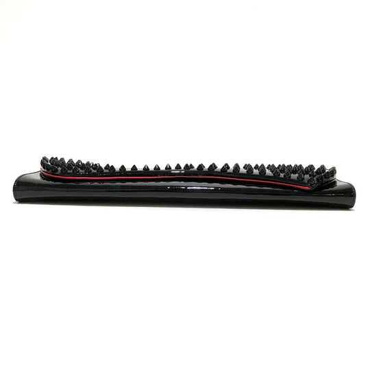 Christian Louboutin Clutch bag 3120524 Patent leather black Spike studs Pigalle enamel Women Used Authentic