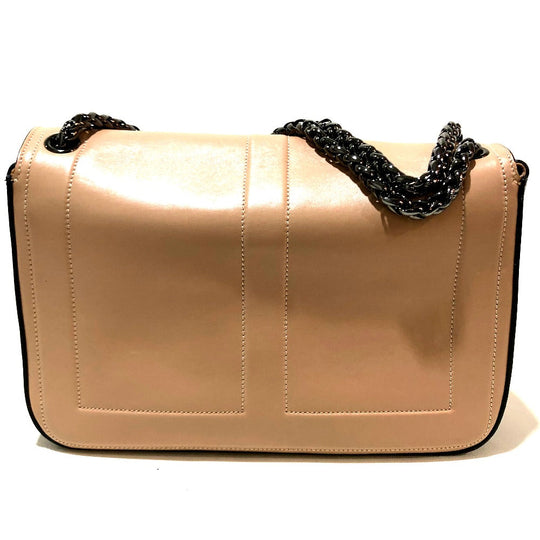 Christian Louboutin Shoulder Bag 1135015 leather beige Sweet charity Women Used Authentic