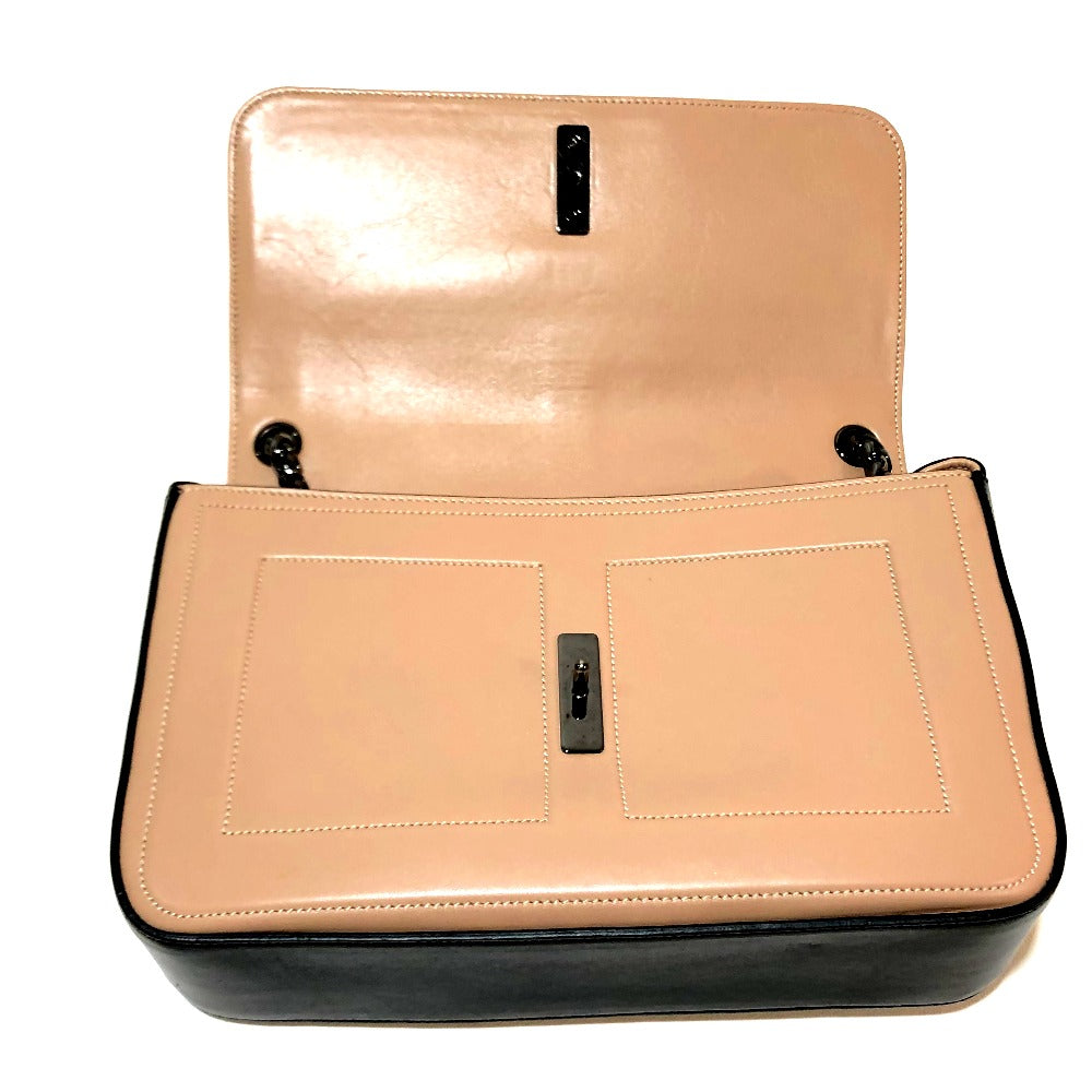 Christian Louboutin Shoulder Bag 1135015 leather beige Sweet charity Women Used Authentic