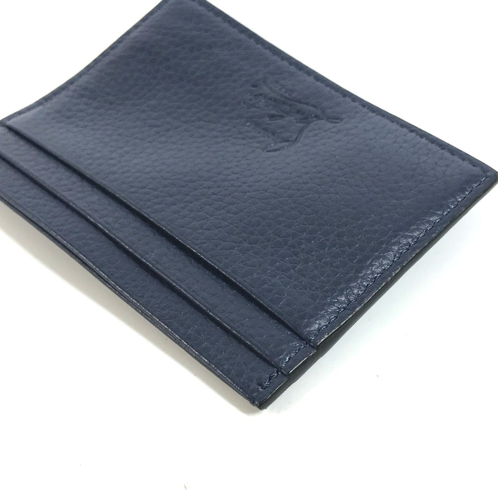 Christian Louboutin Card Case leather Navy CL logo