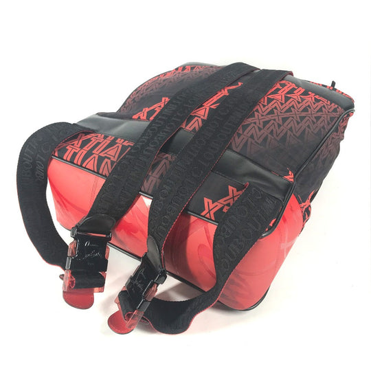 Christian Louboutin Backpack Nylon / leather black backpack bag Overall handle