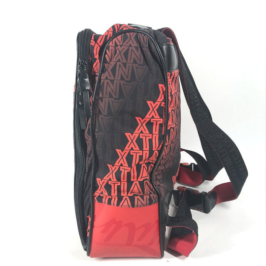 Christian Louboutin Backpack Nylon / leather black backpack bag Overall handle