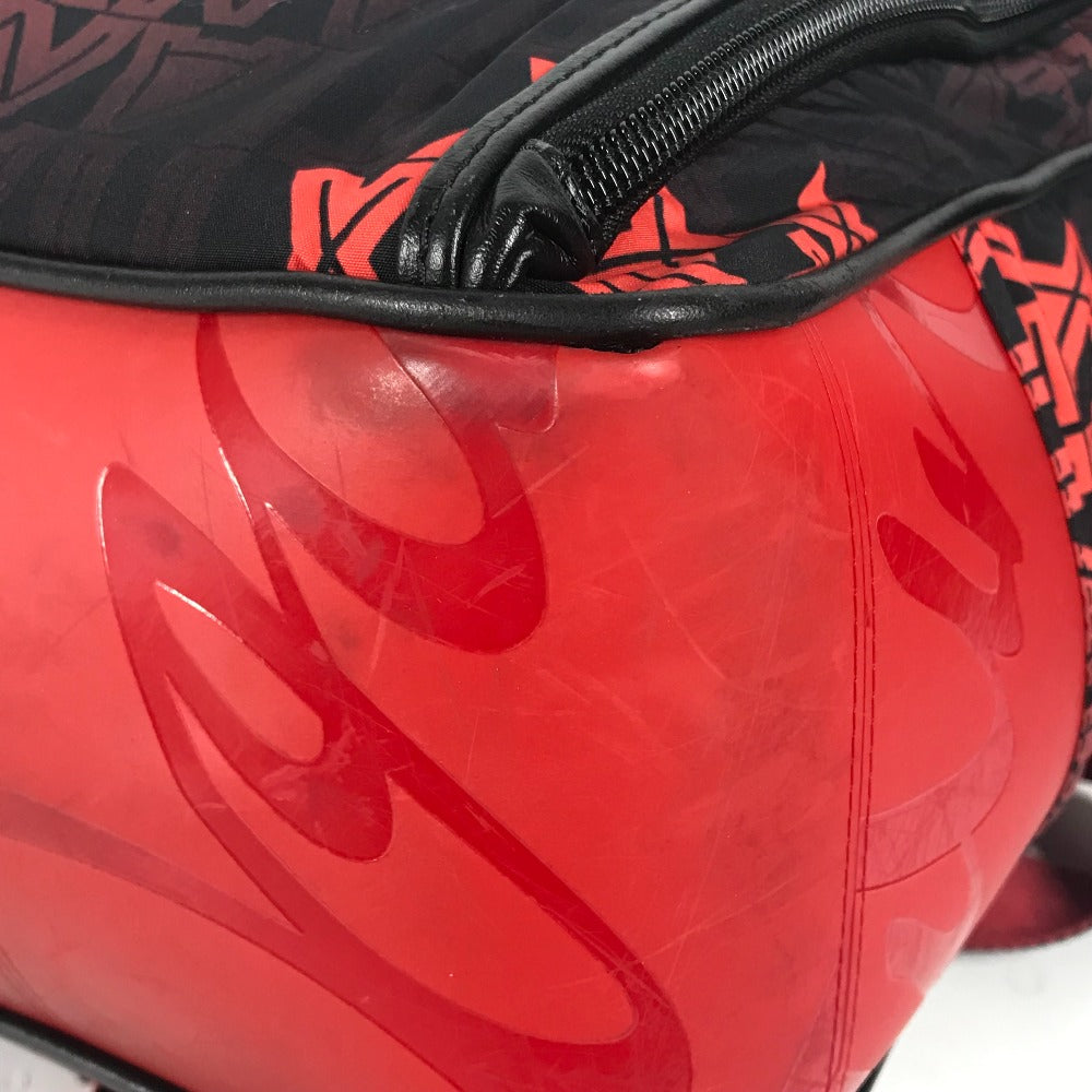 Christian Louboutin Backpack Nylon / leather black backpack bag Overall handle