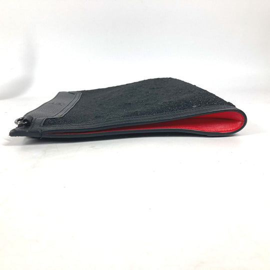 Christian Louboutin Shoulder Bag leather black SKY Sky Sequins