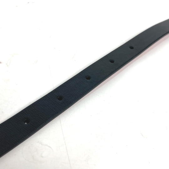 Christian Louboutin belt leather black Studs Women 75 Used Authentic