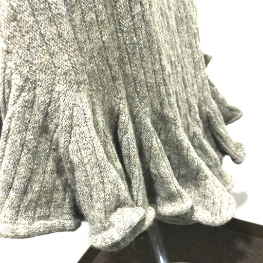 JILLSTUART one piece 092-7272006 Hair 100% gray Frill hem Jill Stuart x Youna Women 2 Used Authentic