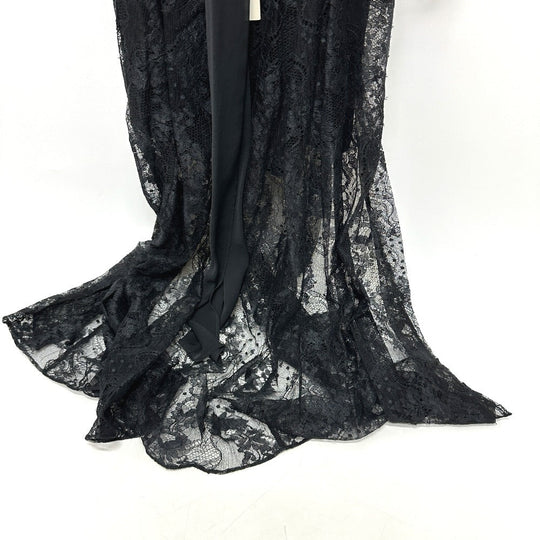 JILLSTUART one piece 108-7140014 polyester black Endi Robe Nadia Lace Women 2 Used Authentic