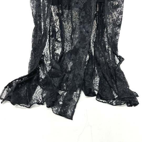 JILLSTUART one piece 108-7140014 polyester black Endi Robe Nadia Lace Women 2 Used Authentic