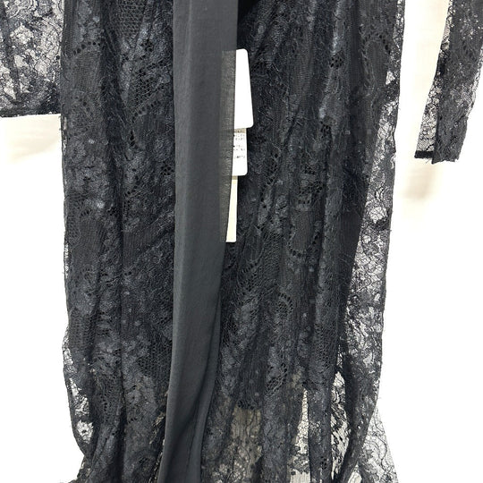 JILLSTUART one piece 108-7140014 polyester black Endi Robe Nadia Lace Women 2 Used Authentic