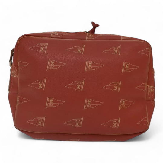 Louis Vuitton Cup Calvi Vintage Red Shoulder Bag Aboganie