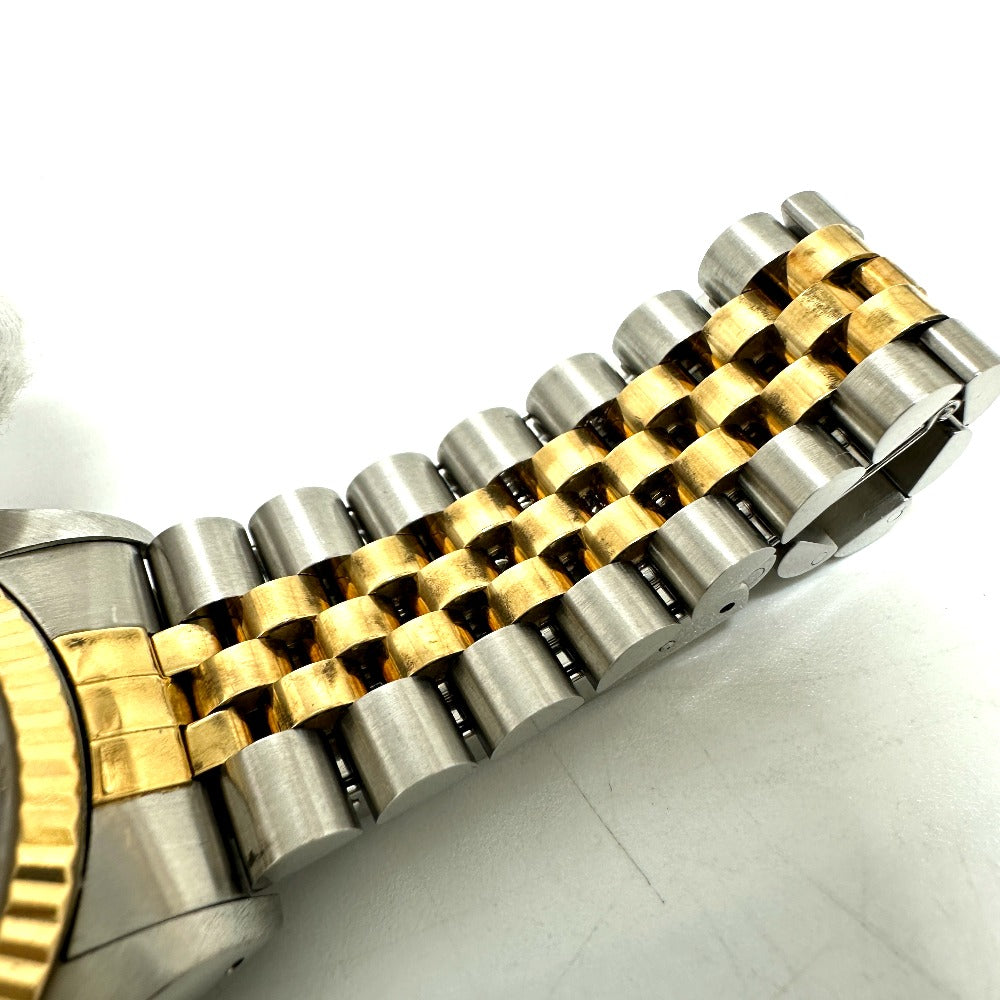 ROLEX Watches Mechanical Automatic 16233G Stainless Steel/YG Silver Datejust 10P Diamond gold dial