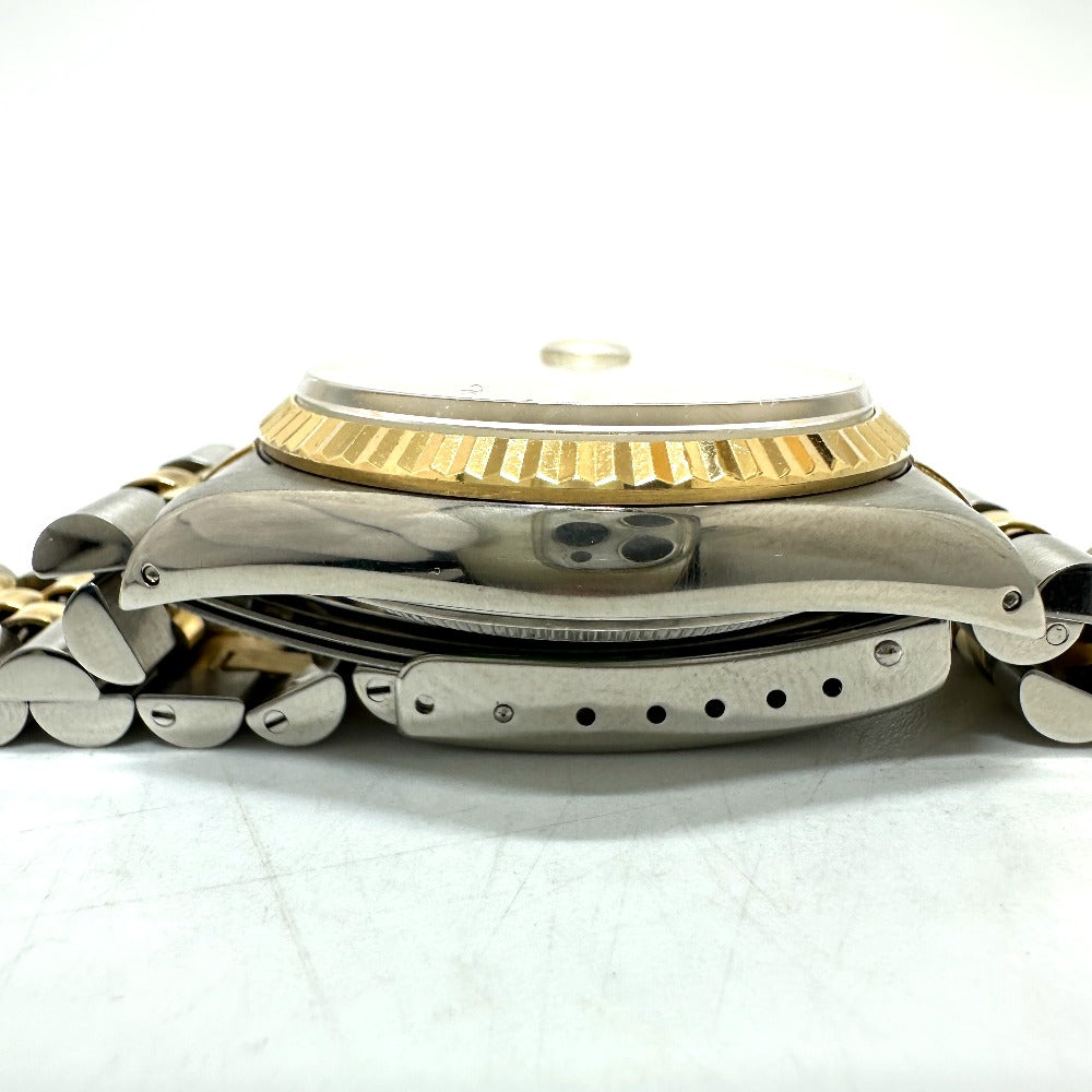 ROLEX Watches Mechanical Automatic 16233G Stainless Steel/YG Silver Datejust 10P Diamond gold dial