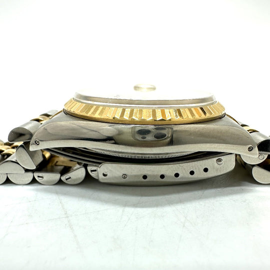 ROLEX Watches Mechanical Automatic 16233G Stainless Steel/YG Silver Datejust 10P Diamond gold dial