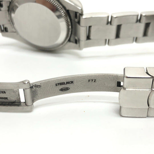 ROLEX Watches Mechanical Automatic 176200 Stainless Steel Silver Oyster Perpetual 26 blue dial Women Used Authentic
