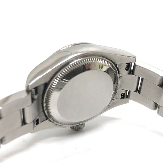 ROLEX Watches Mechanical Automatic 176200 Stainless Steel Silver Oyster Perpetual 26 blue dial Women Used Authentic