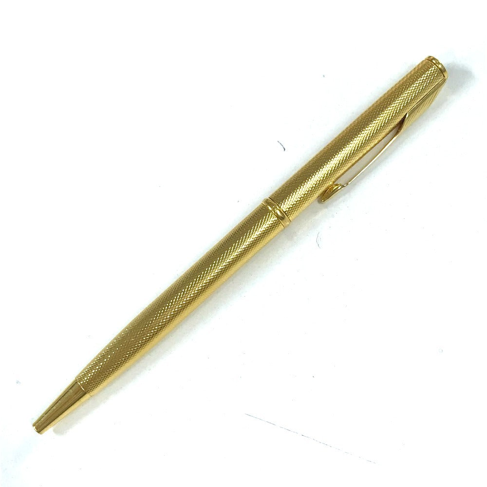 ROLEX Ballpoint pen metal gold Novelty not for sale logo mens Used Authentic
