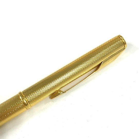 ROLEX Ballpoint pen metal gold Novelty not for sale logo mens Used Authentic